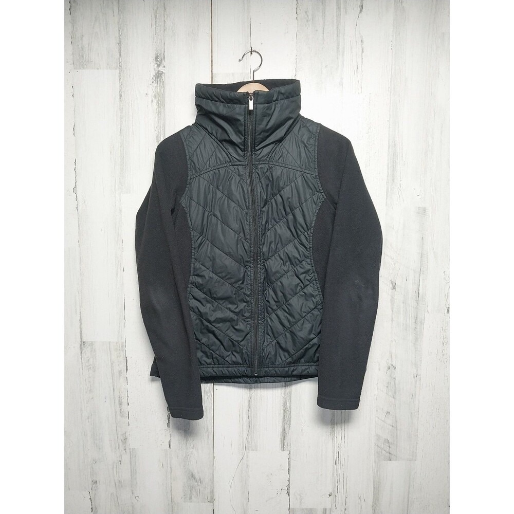 Columbia Women's Small Black Quilted Fleece Jacket